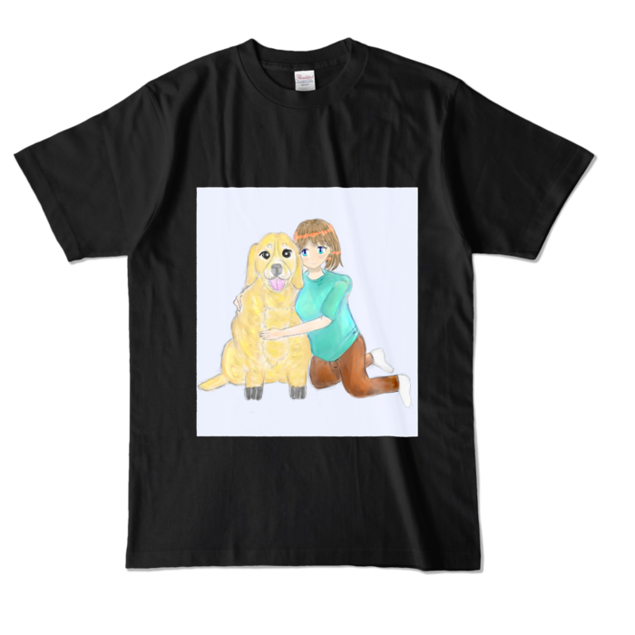 カラーTシャツ - L - ブラック （濃色）