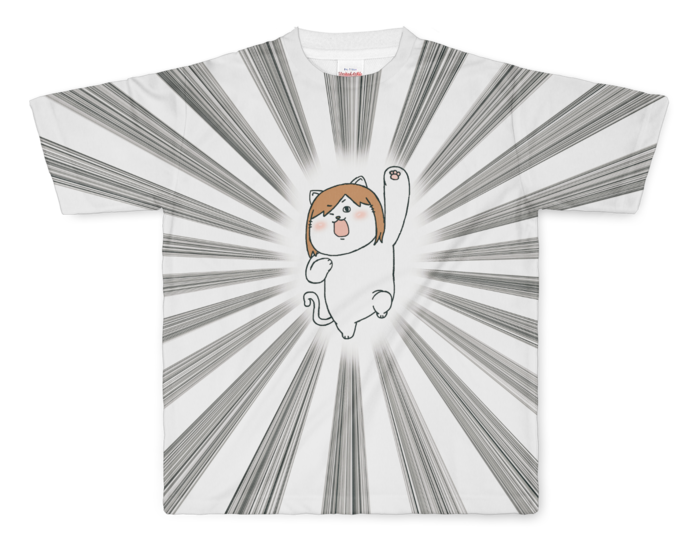 Lサイズで集中線!