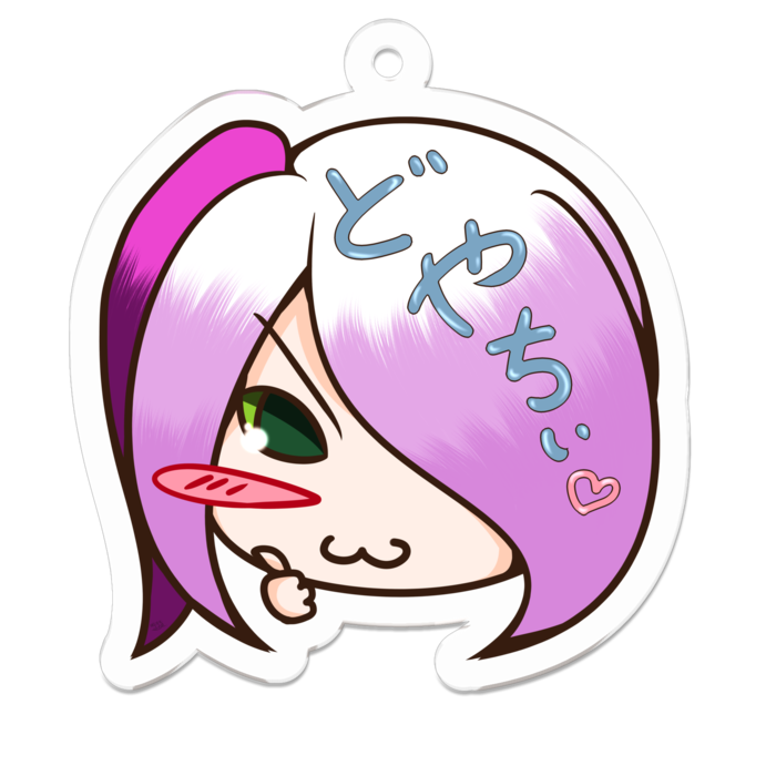 アクリルキーホルダー - 50 x 50 (mm)