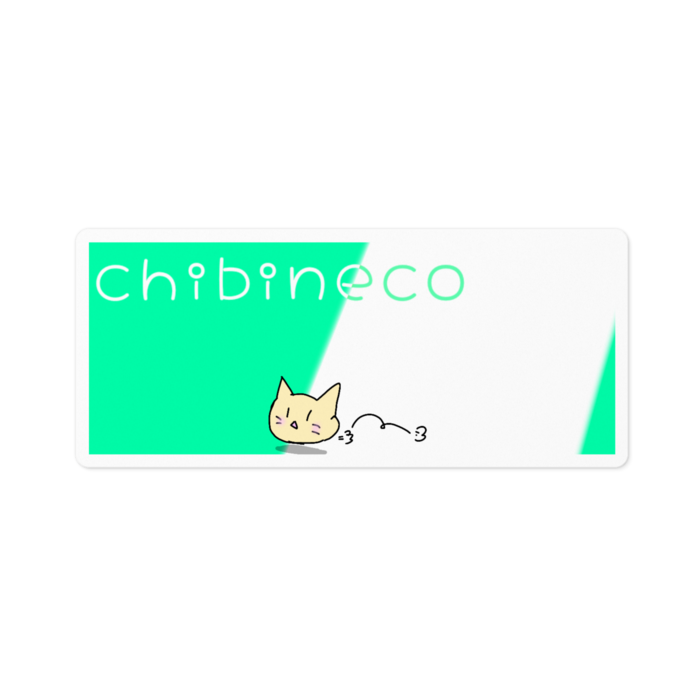 ステッカー - 100 x 100 (mm)