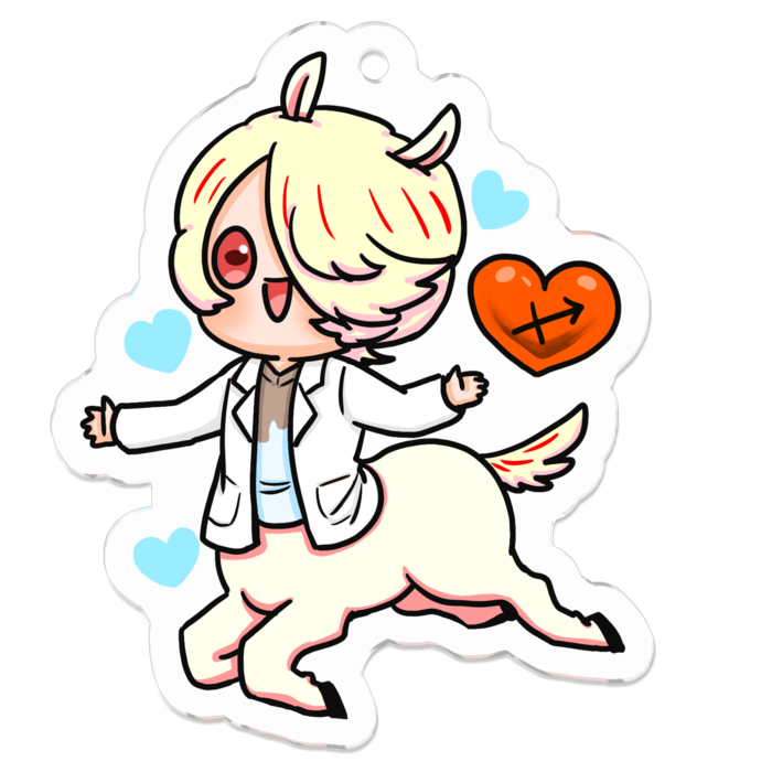 アクリルキーホルダー - 50 x 50 (mm)