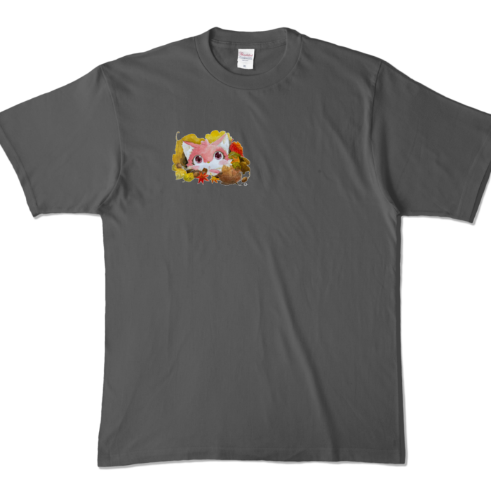 カラーTシャツ - XL - チャコール (濃色)(2)