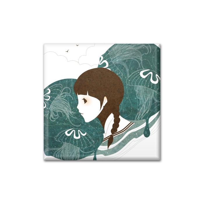 缶バッジ - 四角形40mm