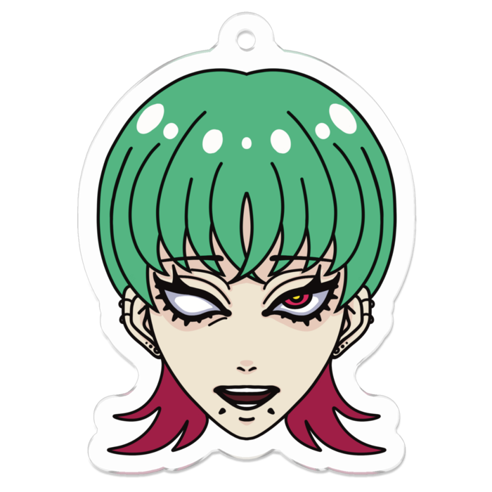 【ブイくん】アクリルキーホルダー - 50 x 50 (mm)