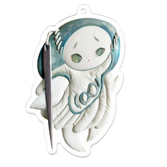 アクリルキーホルダー - 70 x 70 (mm)