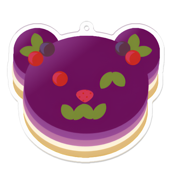 アクリルキーホルダー - 70 x 70 (mm)