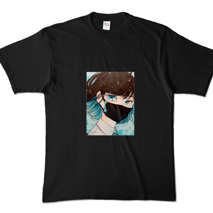 カラーTシャツ - XL - ブラック (濃色)