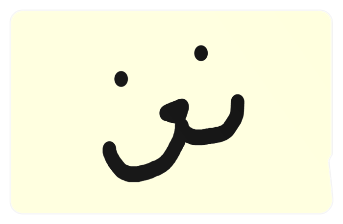 ICカードステッカー - 約85.7x53.9(mm)