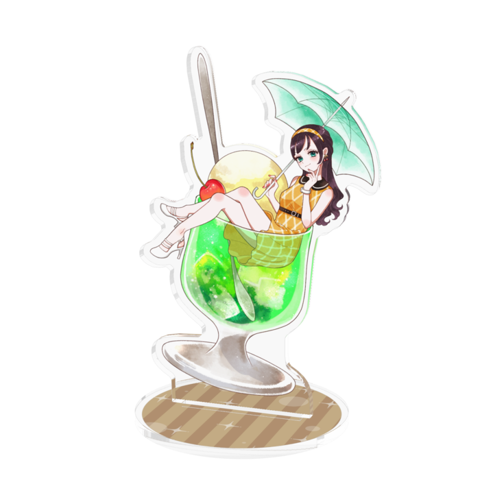 アクリルフィギュア - 100x100mm