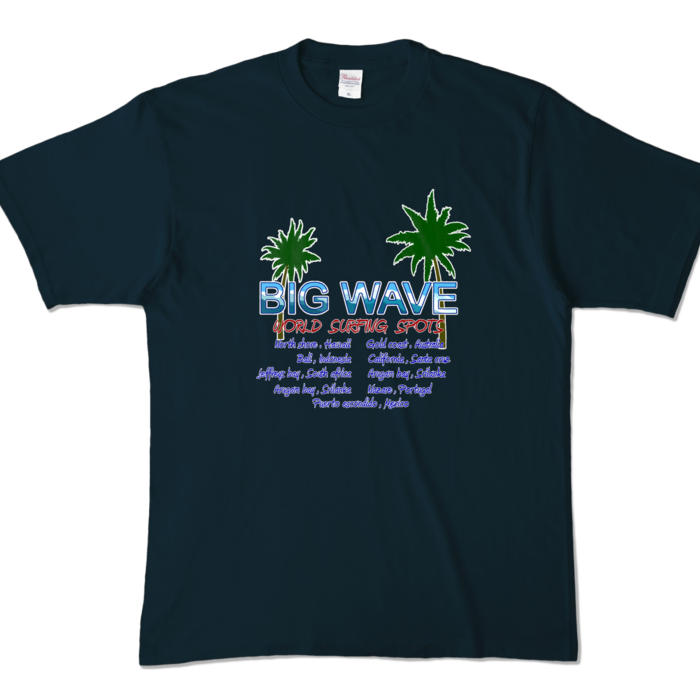 カラーTシャツ - XL - ネイビー (濃色)