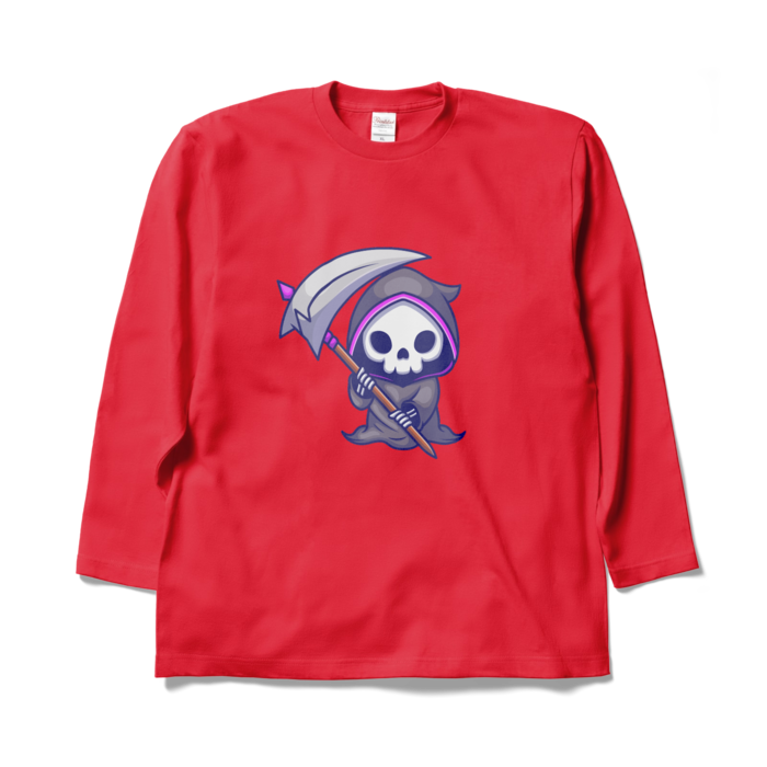 ロングスリーブTシャツ - XL - レッド