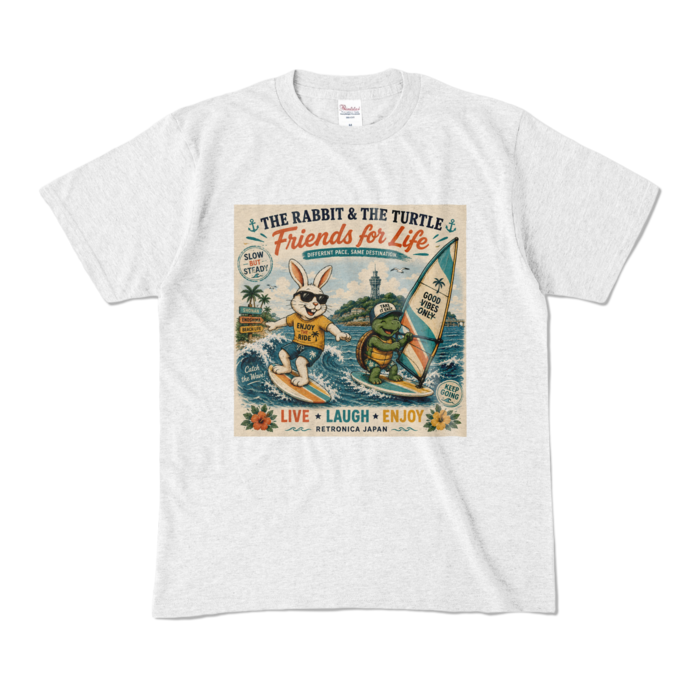 カラーTシャツ - M - アッシュ (淡色)