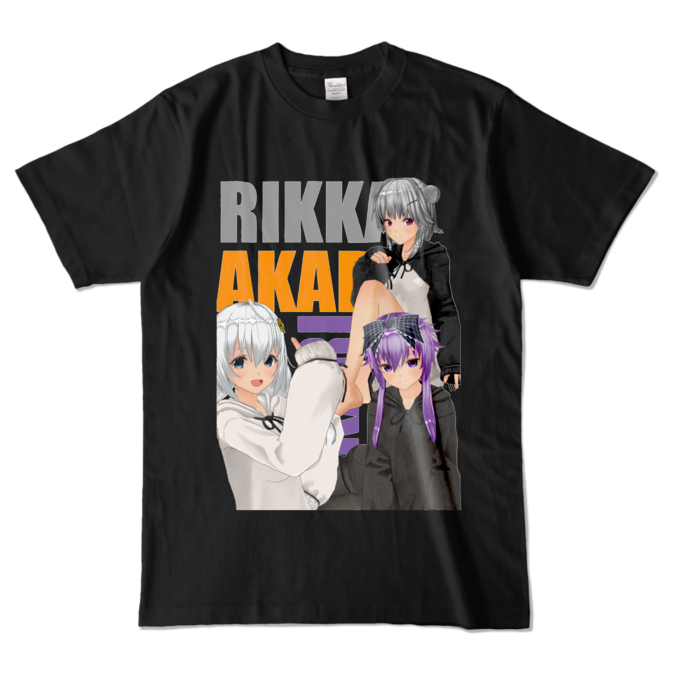 カラーTシャツ - L - ブラック (濃色)