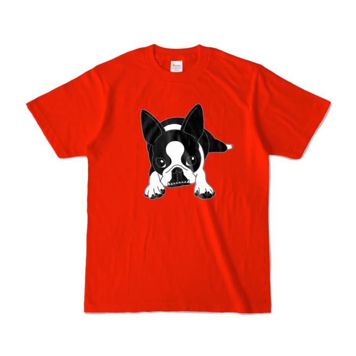 カラーTシャツ - S - レッド (濃色)