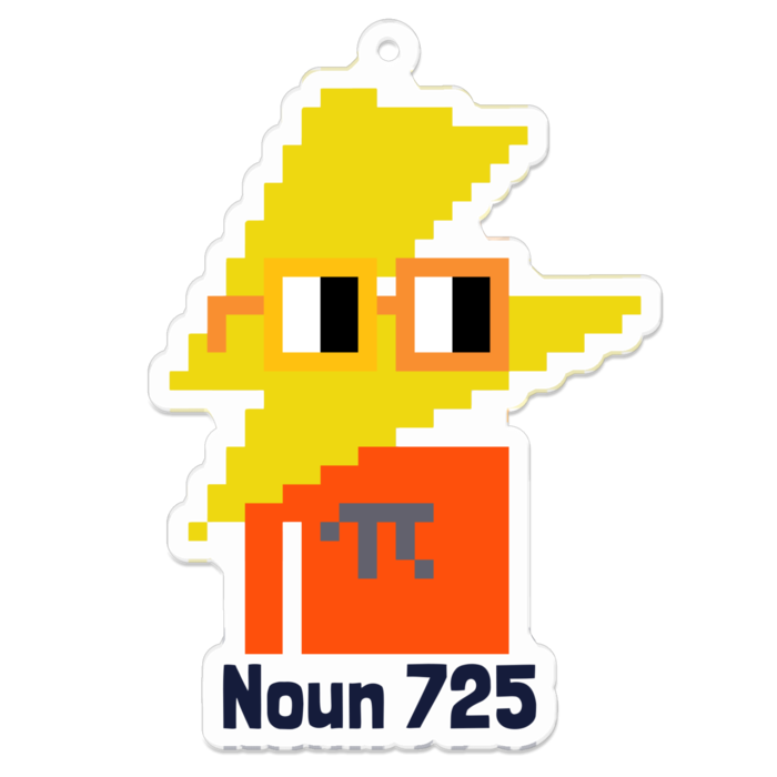 アクリルキーホルダー - 70 x 70 (mm)