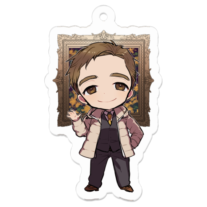 アクリルキーホルダー - 50 x 50 (mm)