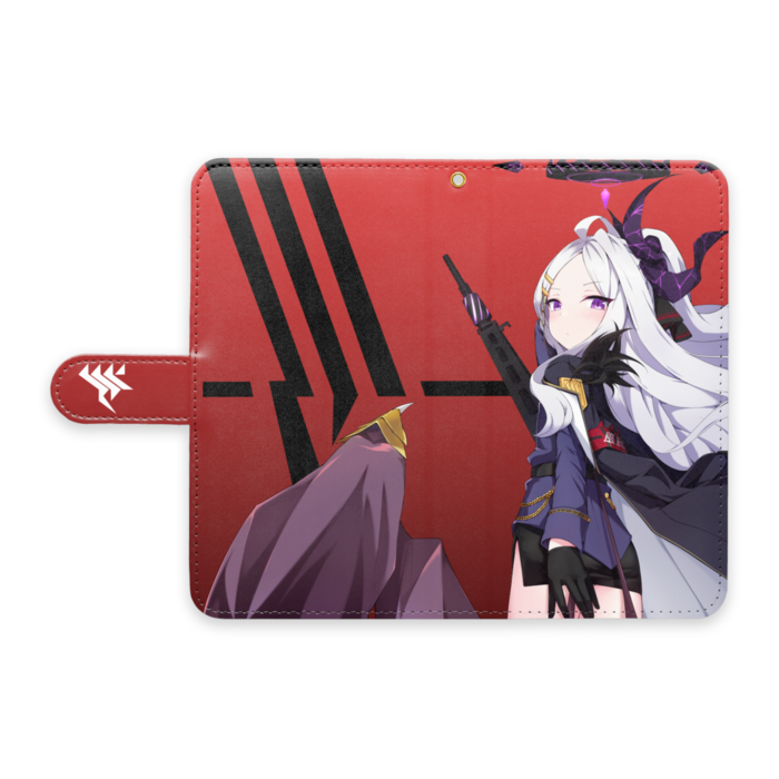 手帳型Androidケース - L - ストラップ穴 あり
