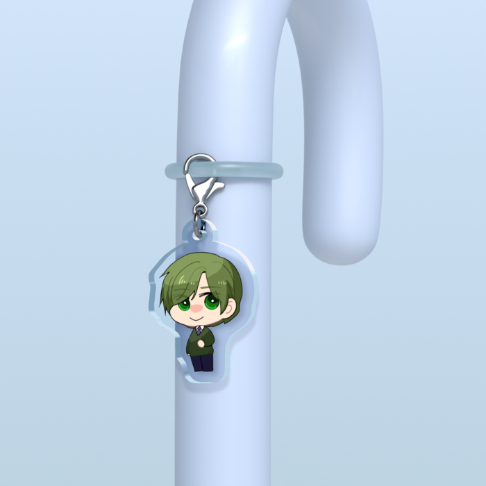 めじるしチャーム - 30 × 30mm【西菜】クリア