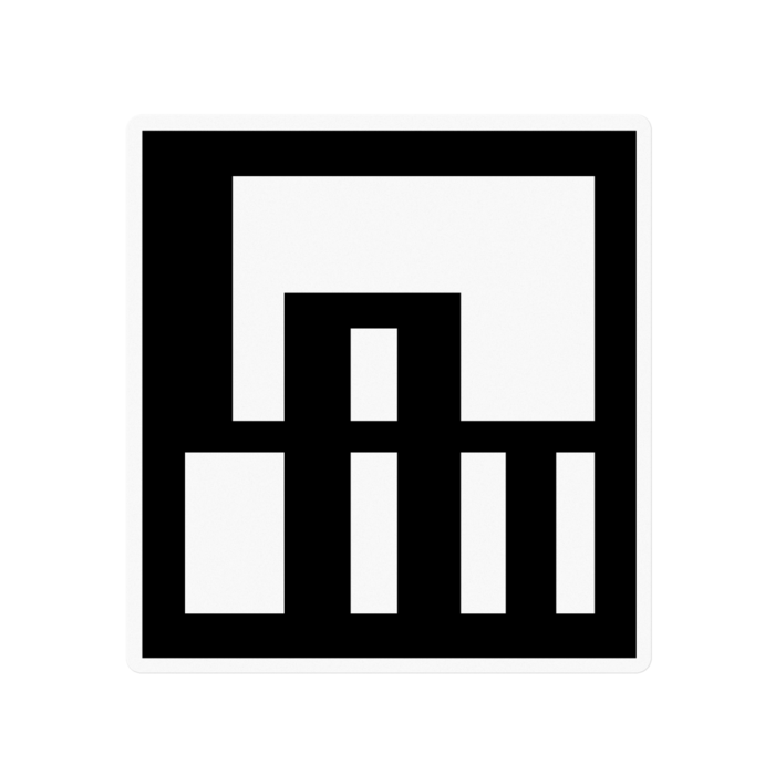 ステッカー - 100 x 100 (mm)