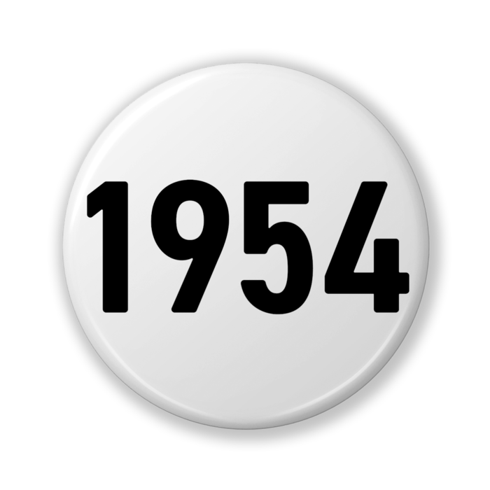 【1954】缶バッジ- 32mm