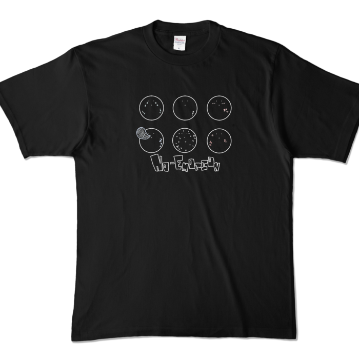 カラーTシャツ - XL - ブラック (濃色)