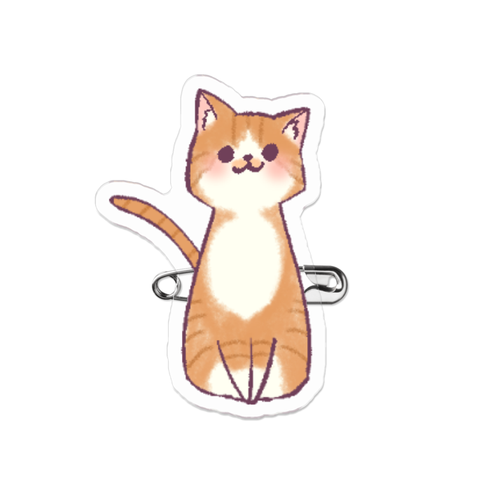 アクリルバッジ - 50 x 50 (mm)