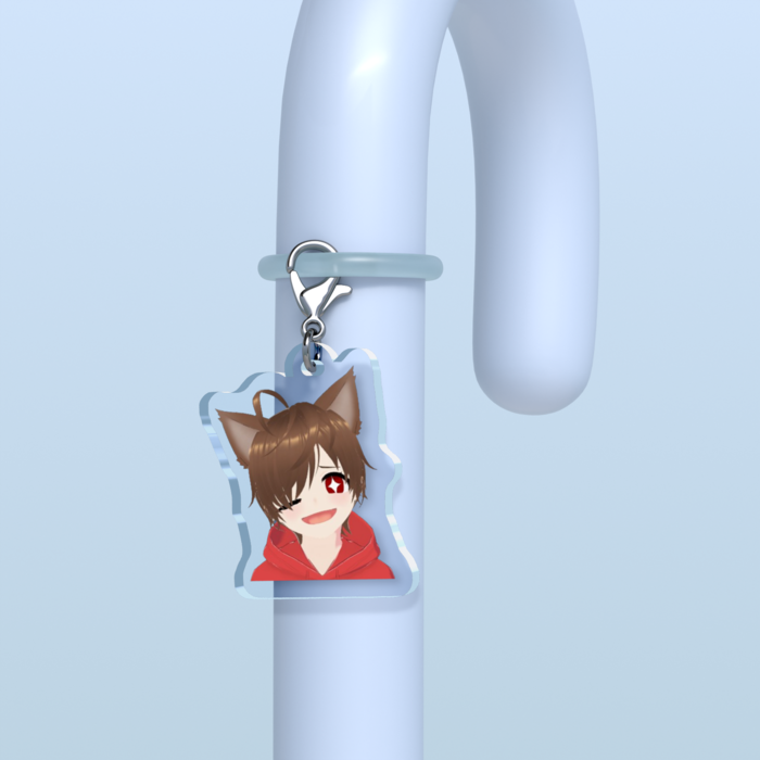 めじるしチャーム - 30 × 30mm（クリア）