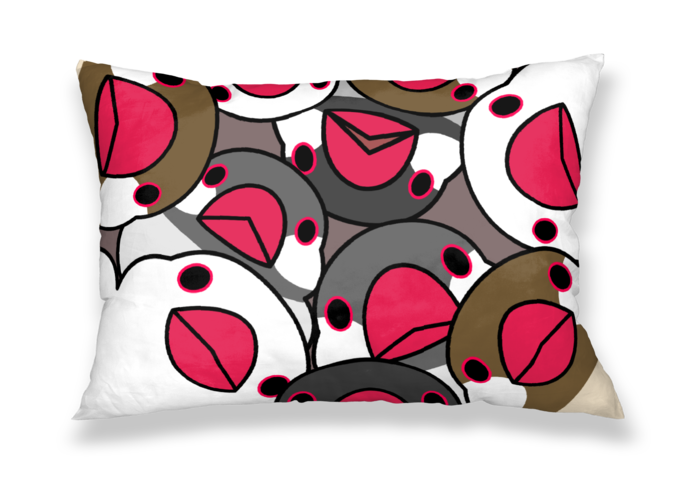 枕カバー - 43x63cm - 両面