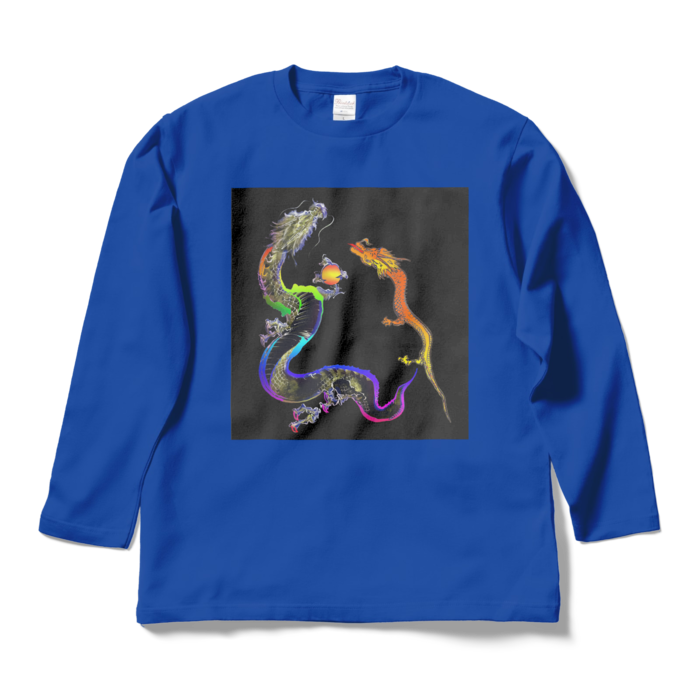 ロングスリーブTシャツ - L - ロイヤルブルー