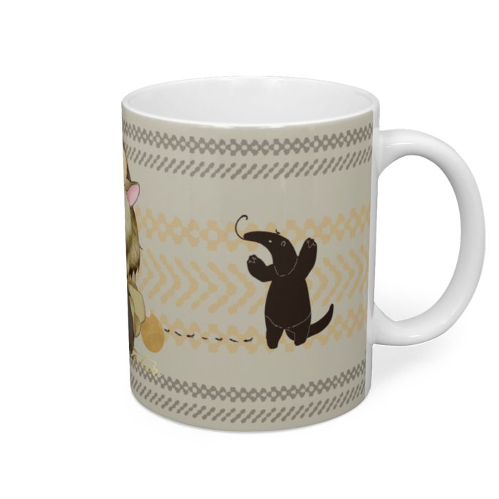 マグカップ - 直径 8 cm / 高さ 9.5 cm