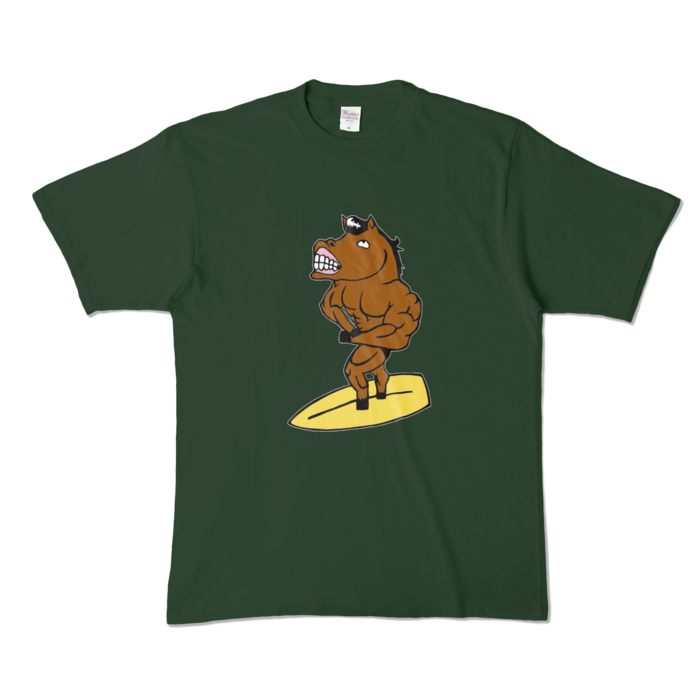 カラーTシャツ - XL - フォレスト (濃色)
