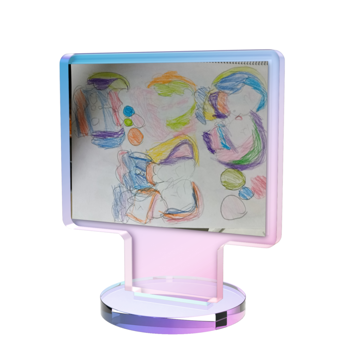 オーロラアクスタ - 50 × 50mm