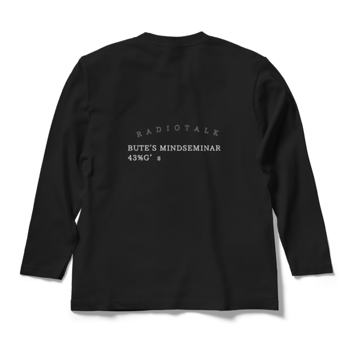 背面デザイン - M - ブラック