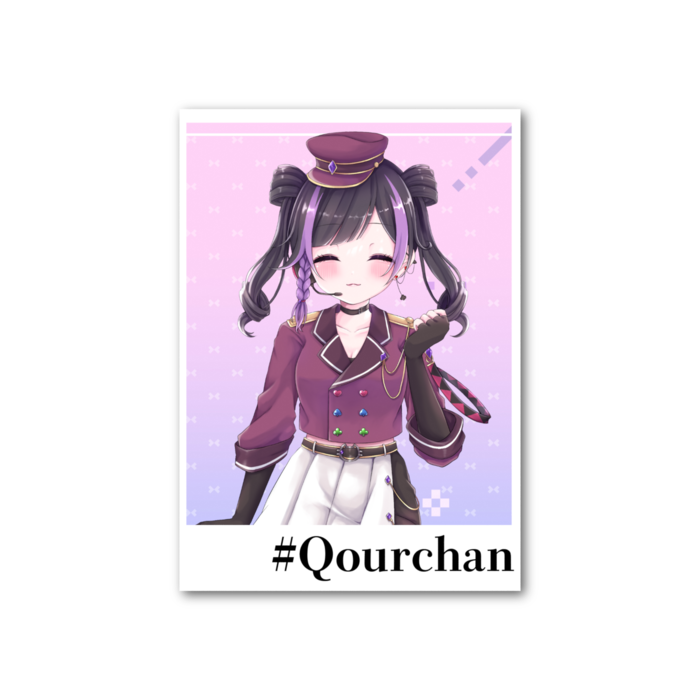 フォト風カード - 縦 - 片面