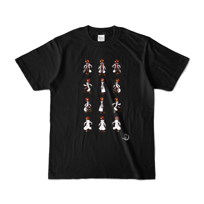 カラーTシャツ - S - ブラック (濃色)