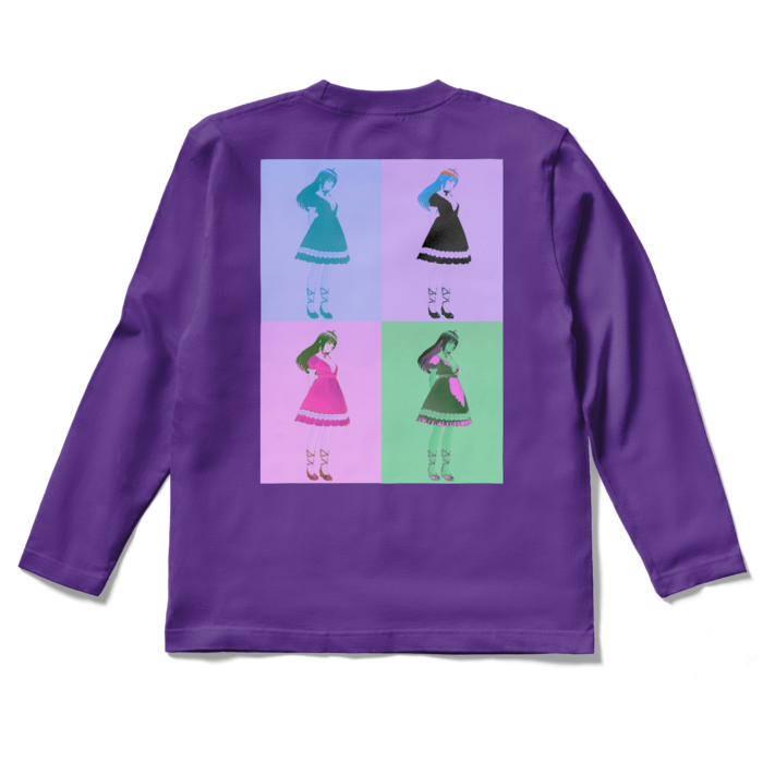 ロングスリーブTシャツ - S - パープル