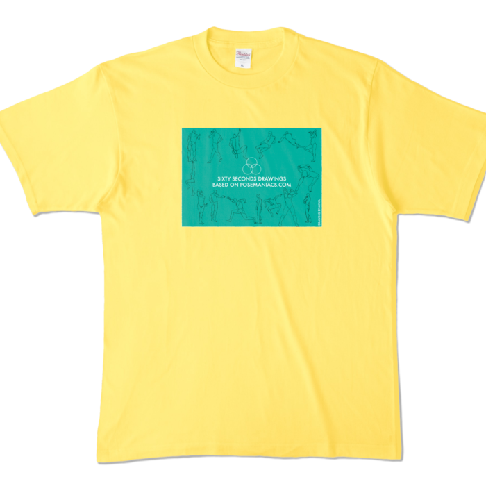 カラーTシャツ - XL - イエロー (濃色)