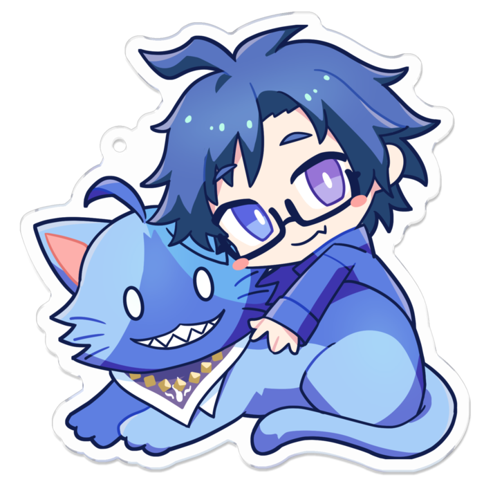 アクリルキーホルダー - 70 x 70 (mm)