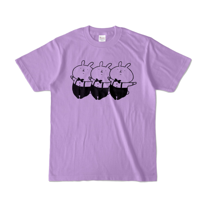 カラーTシャツ - S - ライトパープル (淡色)