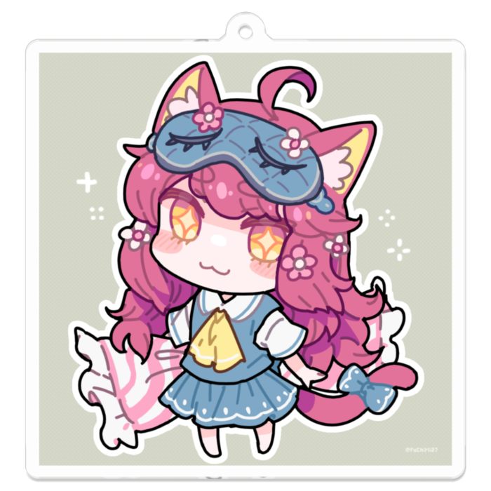 アクリルキーホルダー - 70 x 70 (mm)