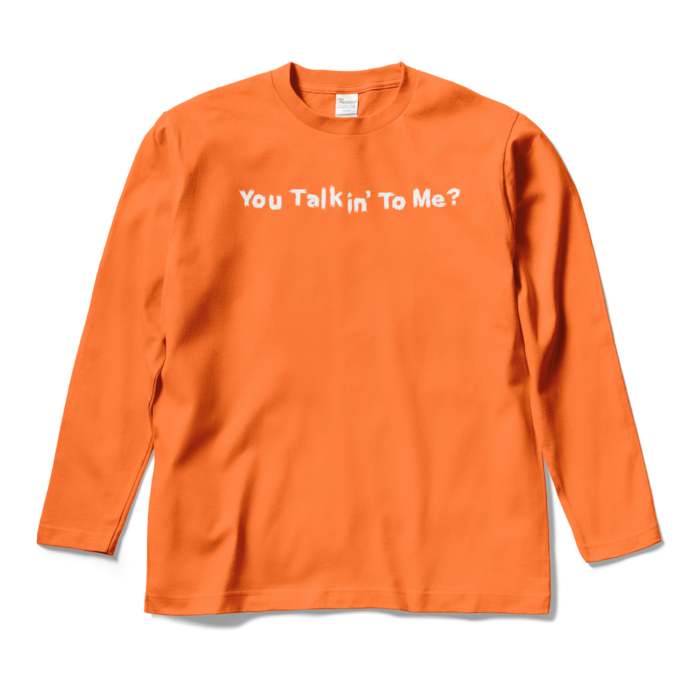 ロングスリーブTシャツ - M - オレンジ(1)