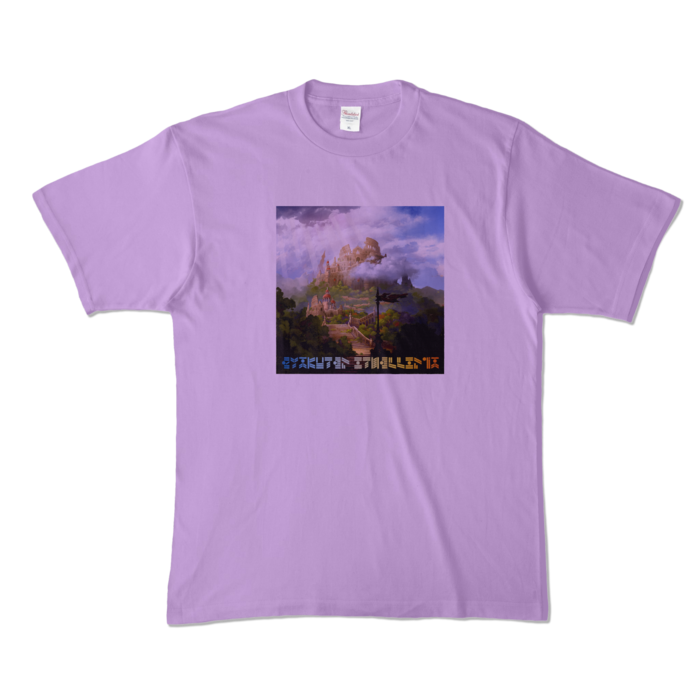 コロシアム デザインTシャツ（XL/ライトパープル）