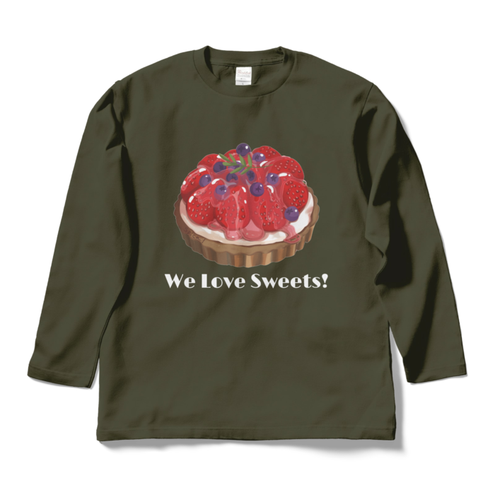 ロングスリーブTシャツ - L - アーミーグリーン