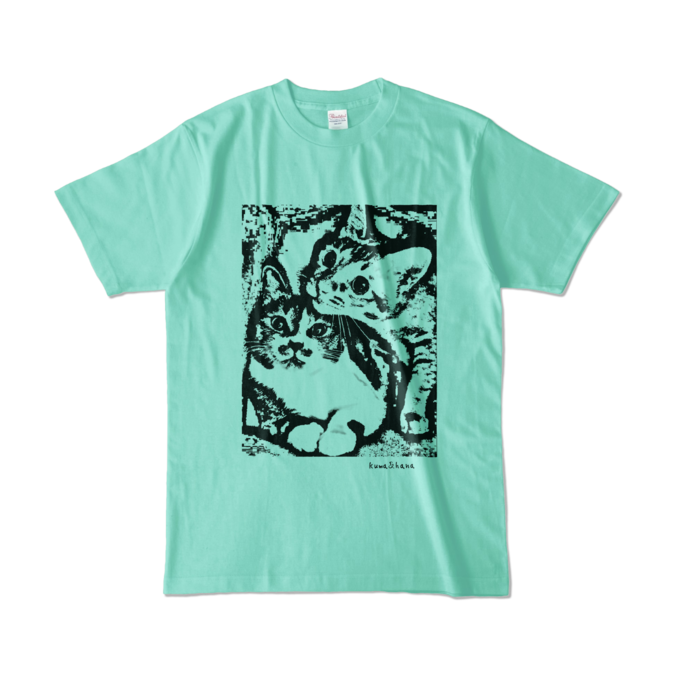 カラーTシャツ - L - アイスグリーン (淡色)