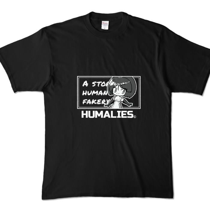 カラーTシャツ - XL - ブラック (濃色)