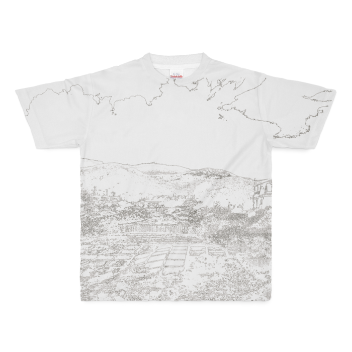 フルグラフィックTシャツ - M - 正面印刷のみ