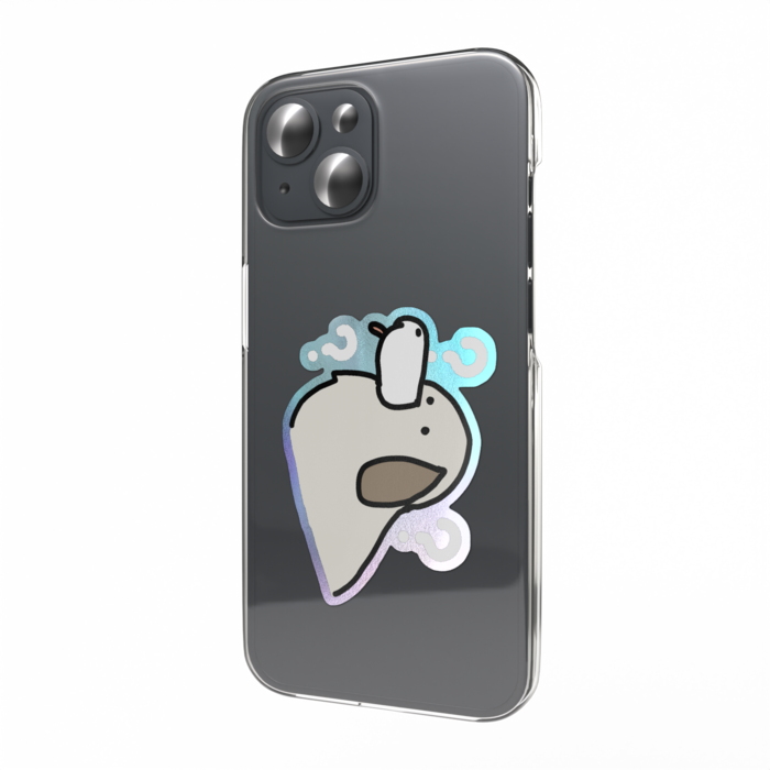 オーロラスマホステッカー - 縦