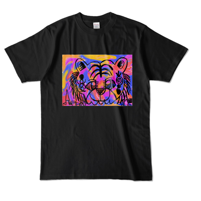 カラーTシャツ - L - ブラック (濃色)