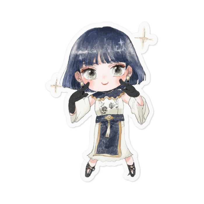 ステッカー - 100 x 100 (mm)