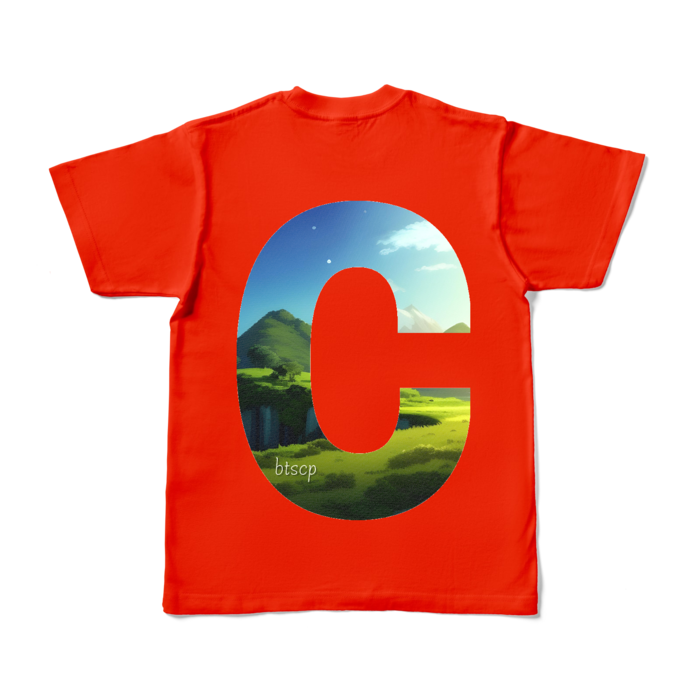 カラーTシャツ - S - レッド (濃色)